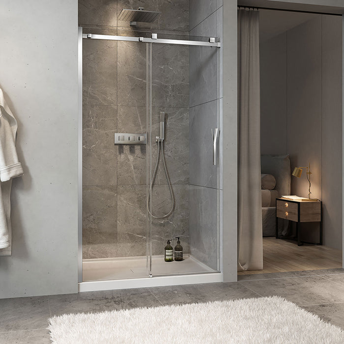 Alcove shower door clear glass Minia Collection