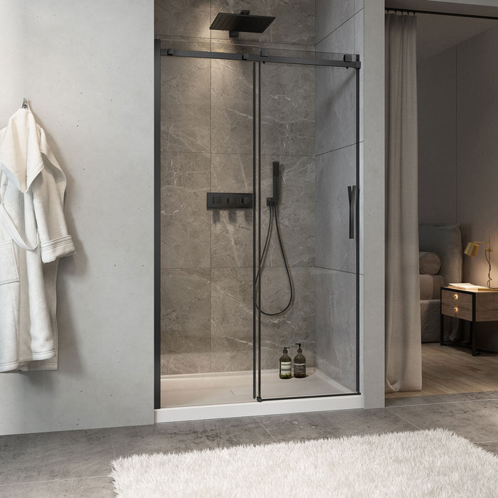 Porte de douche en alcôve verre clair Collection Minia