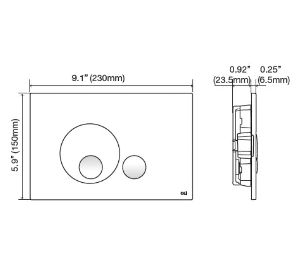 Plaque de commande Collection Globe