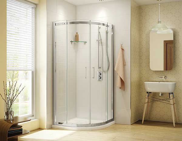 Portes de douche rondes 75" Collection Apollo