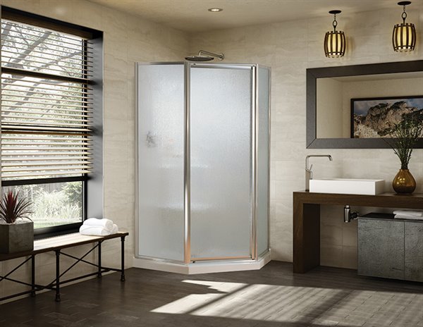 Portes de douche néo-angle 70" Collection Montreal