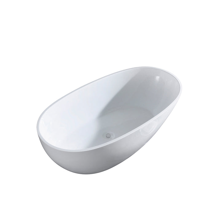 Egret Freestanding Bathtub 67"