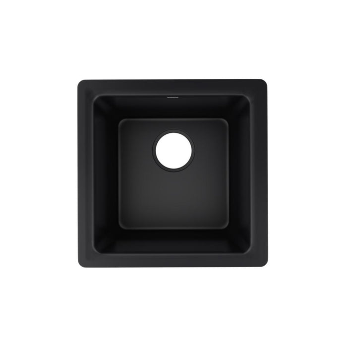 Évier de bar simple sous plan en quartz