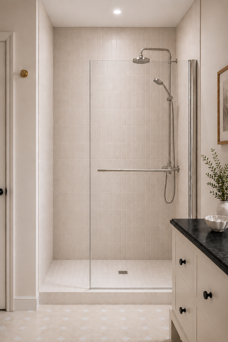 Écran de douche pivotant réversible collection express