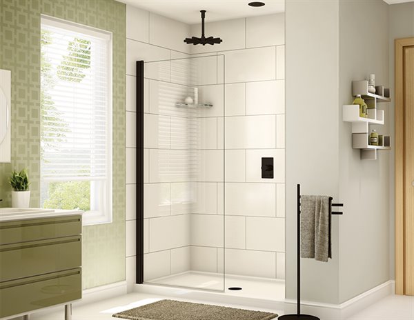 75" Pivoting Shower Screen Siena Collection