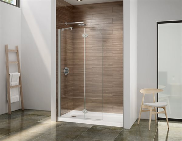 79" Pivot Shower Screen with Round Hinges – Monaco Collection