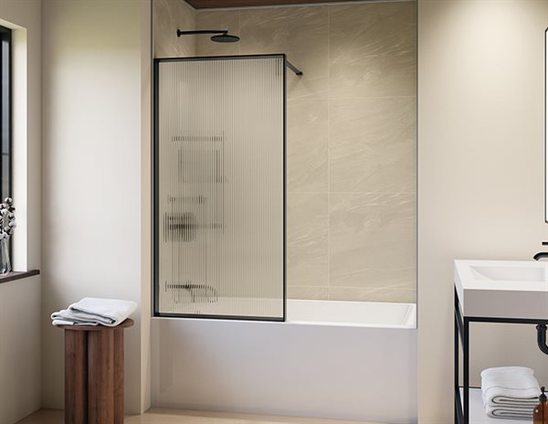 Fixed Bathtub Screen Vespero Collection
