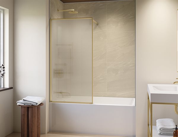 Fixed Bathtub Screen Vespero Collection