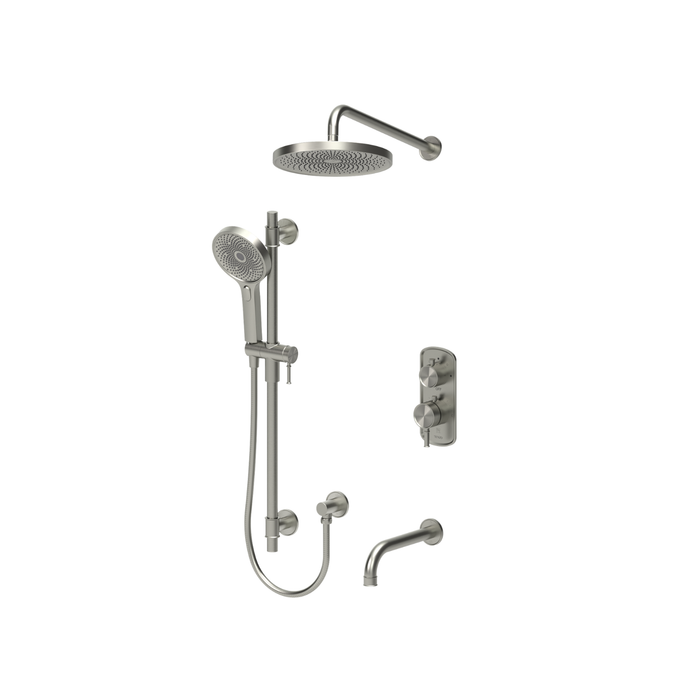 Ensemble de douche T-BOX, 3 fonctions, Collection Alyss