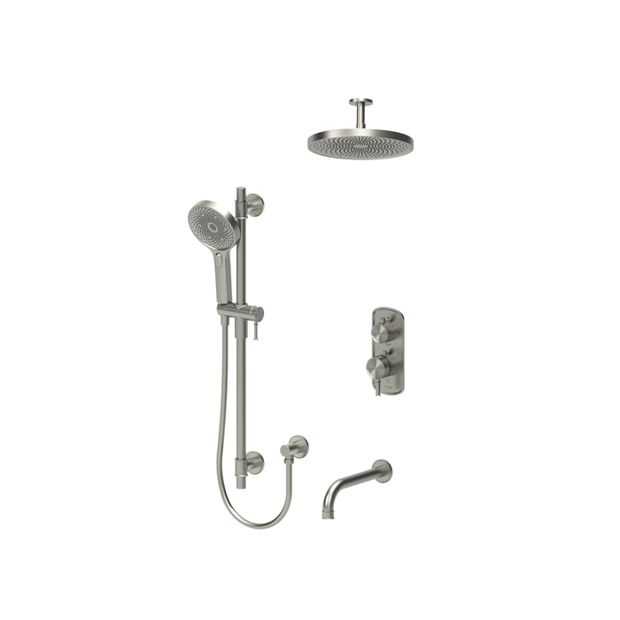 Ensemble de douche T-BOX, 3 fonctions, Collection Alyss