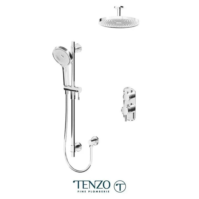Ensemble de douche T-BOX, 2 fonctions, Collection Alyss