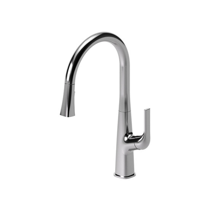 Felicia collection kitchen faucet with retractable hand shower