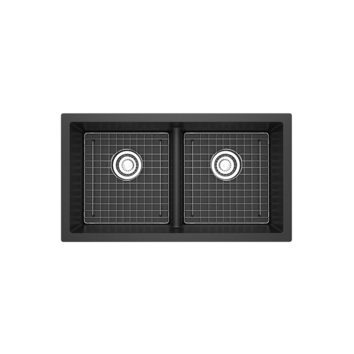 33" Double Quartz Kitchen Sink Fonsa Collection