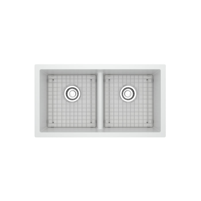 33" Double Quartz Kitchen Sink Fonsa Collection