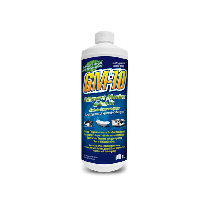 GM-10 Enzyme nettoyeur de drains bio