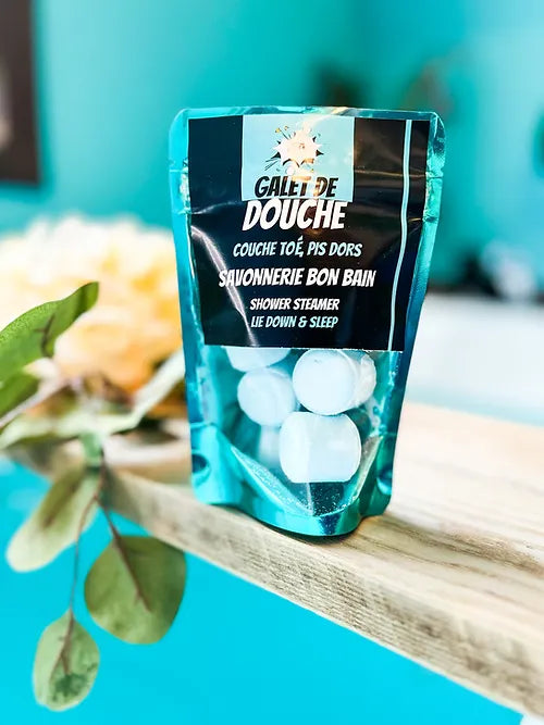 Shower pebbles Lie down and Sleep Blue 7580gr BON BAIN — Plomberie