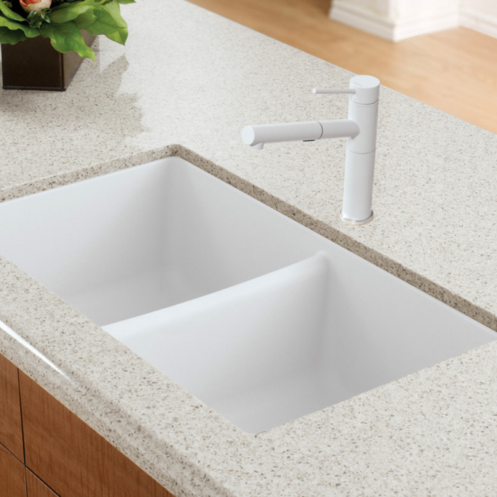 Évier de cuisine Horizon U2 double cuve en Silgranit