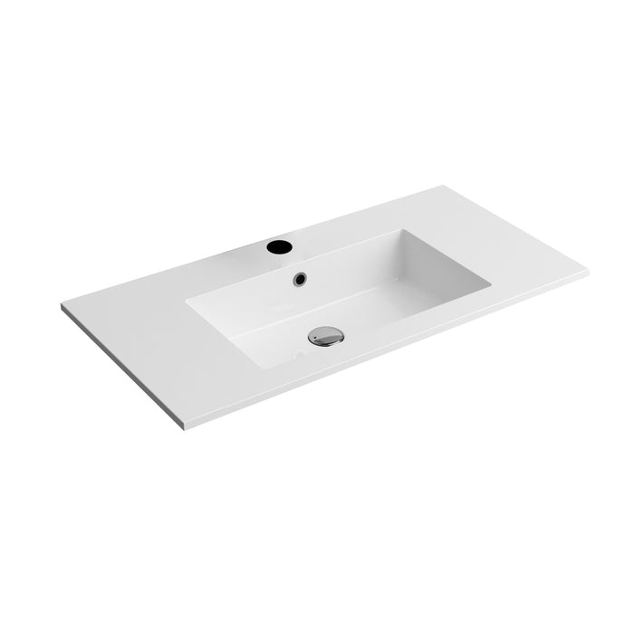 Ensemble Plan lavabo et Lingerie Vert sauge Collection Coda