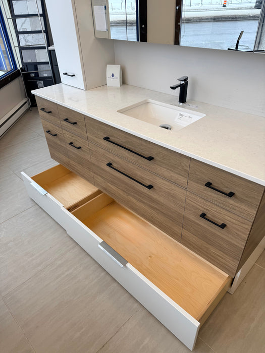 DÉMO Vanité Collection Sélection Néolito avec robinet inclus