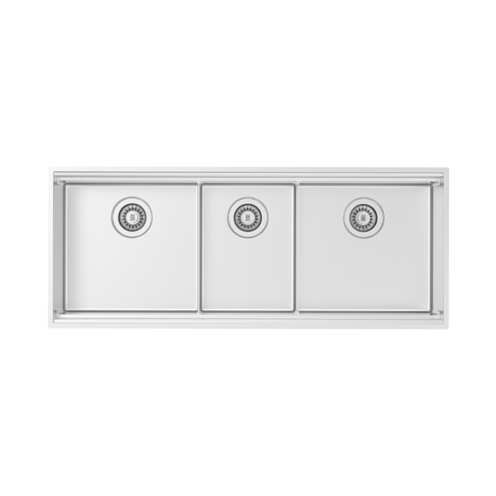 Triple Workstation Sink Set