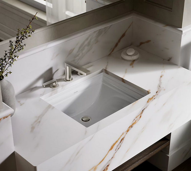 Memoirs Rectangular Undermount Bathroom Sink