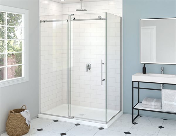 Portes de douche coulissantes 2 cotés 79" Collection Select K2