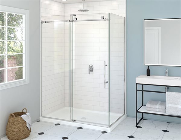 Portes de douche coulissantes 2 cotés 79" Collection Select K2