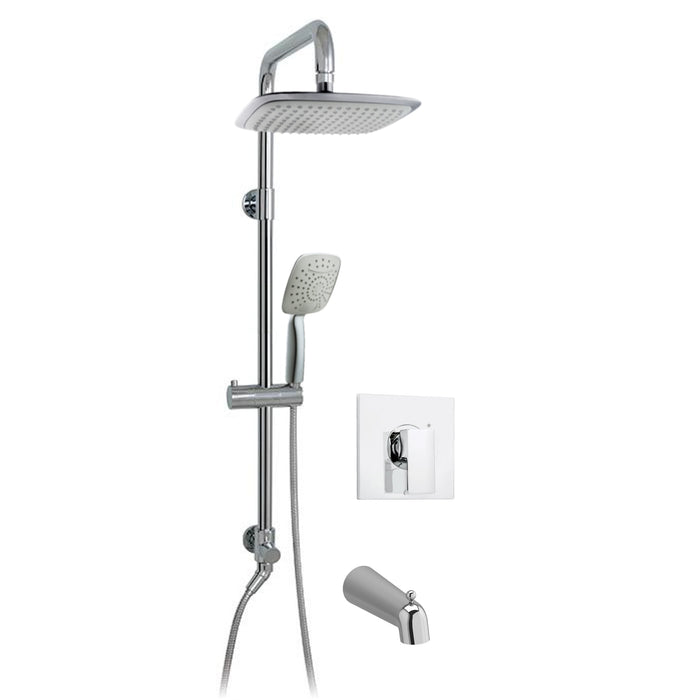 Axo Pressure Balanced Bath/Shower Set