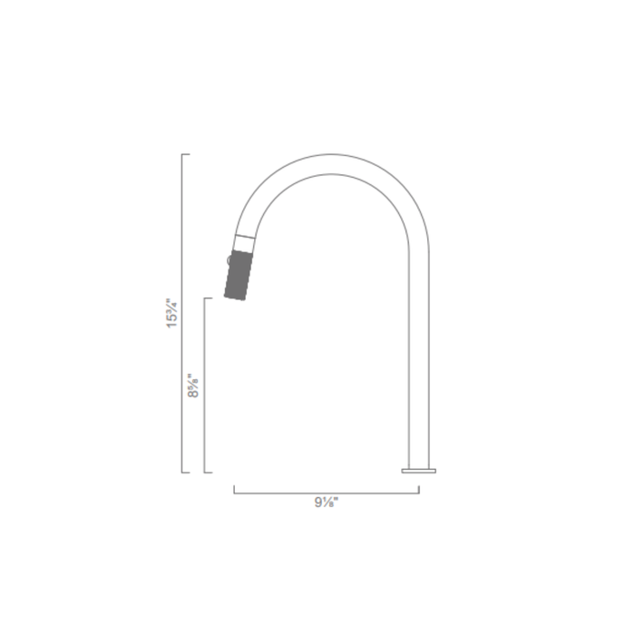 Kitchen Faucet Cignus Cascade Collection