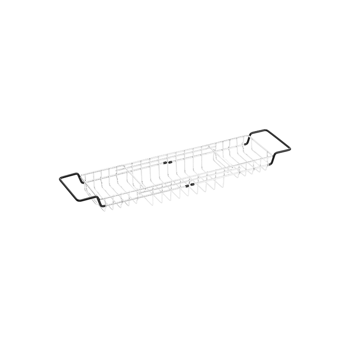 Pont de bain extensible chrome