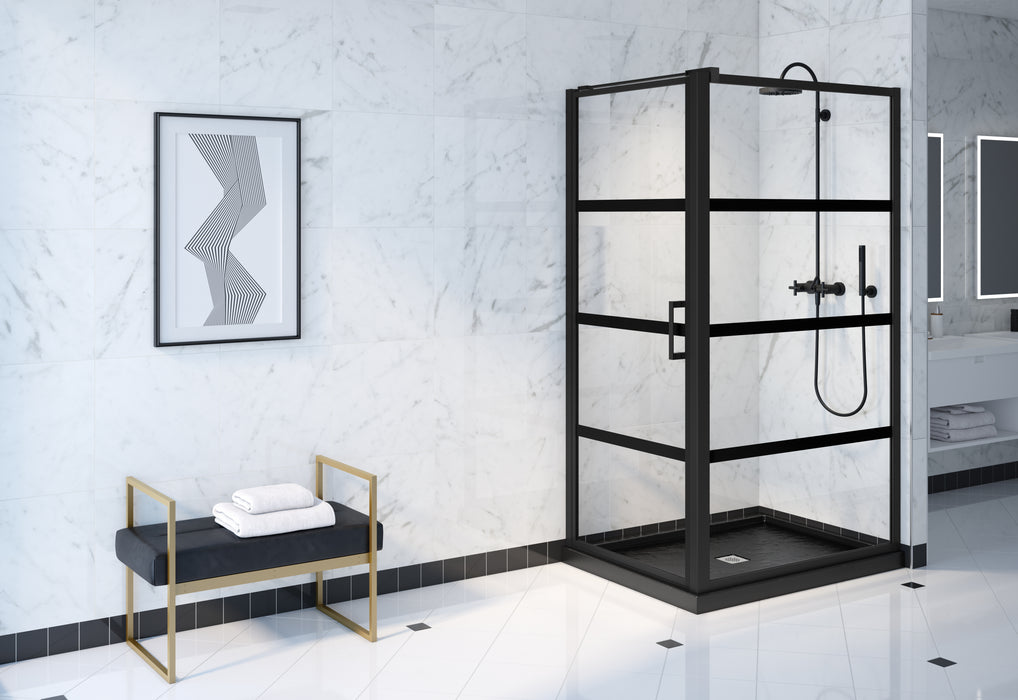 Porte de douche à pivot Cube 79" Collection Latitude