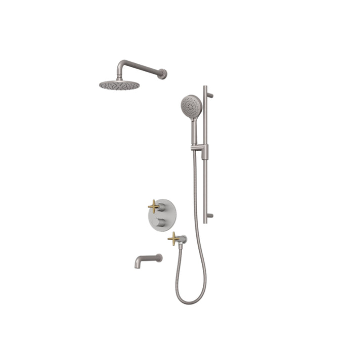 1/2" Bath/Shower Faucet Set Lexa MIX Collection