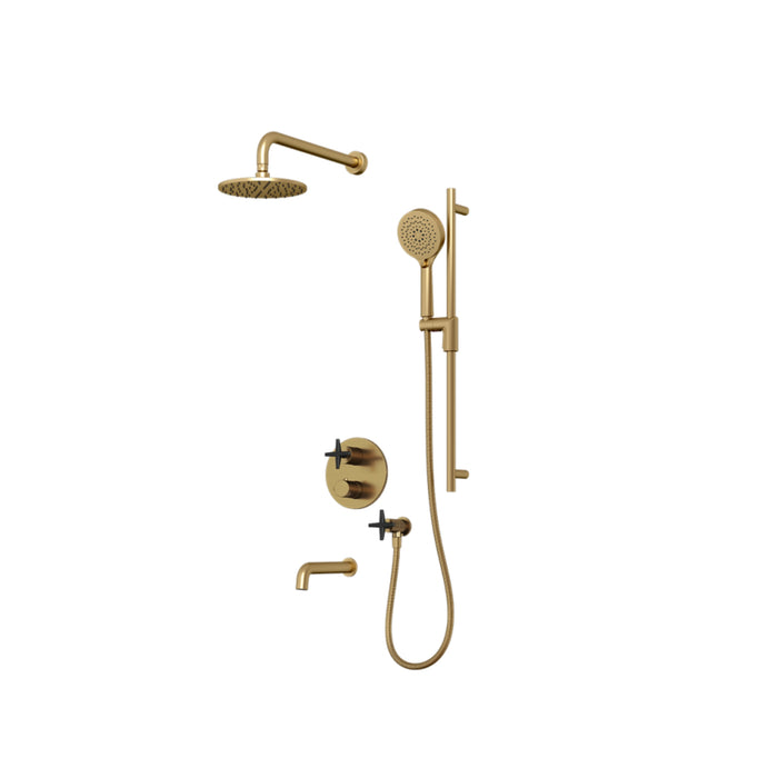 1/2" Bath/Shower Faucet Set Lexa MIX Collection