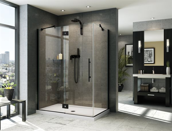 79" 2-sided shower door Lexus Collection