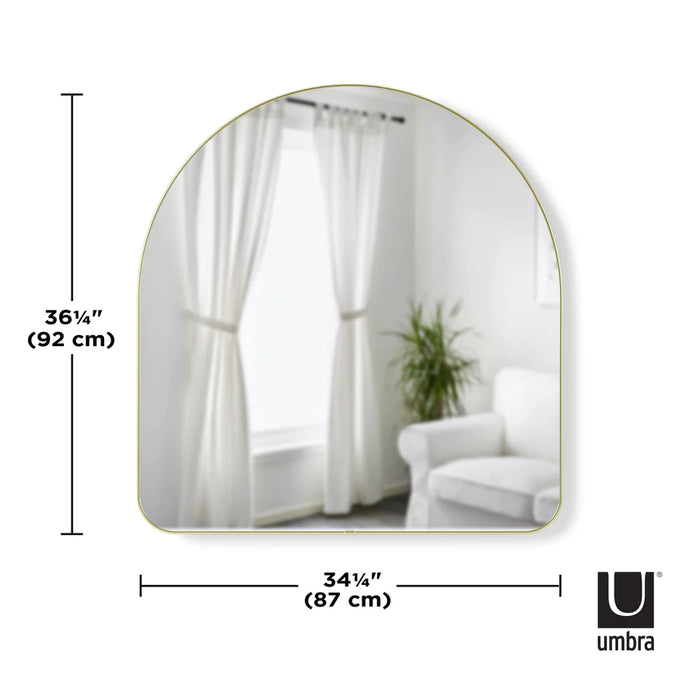 Hubba Collection Bow Wall Mirror 34" x 36