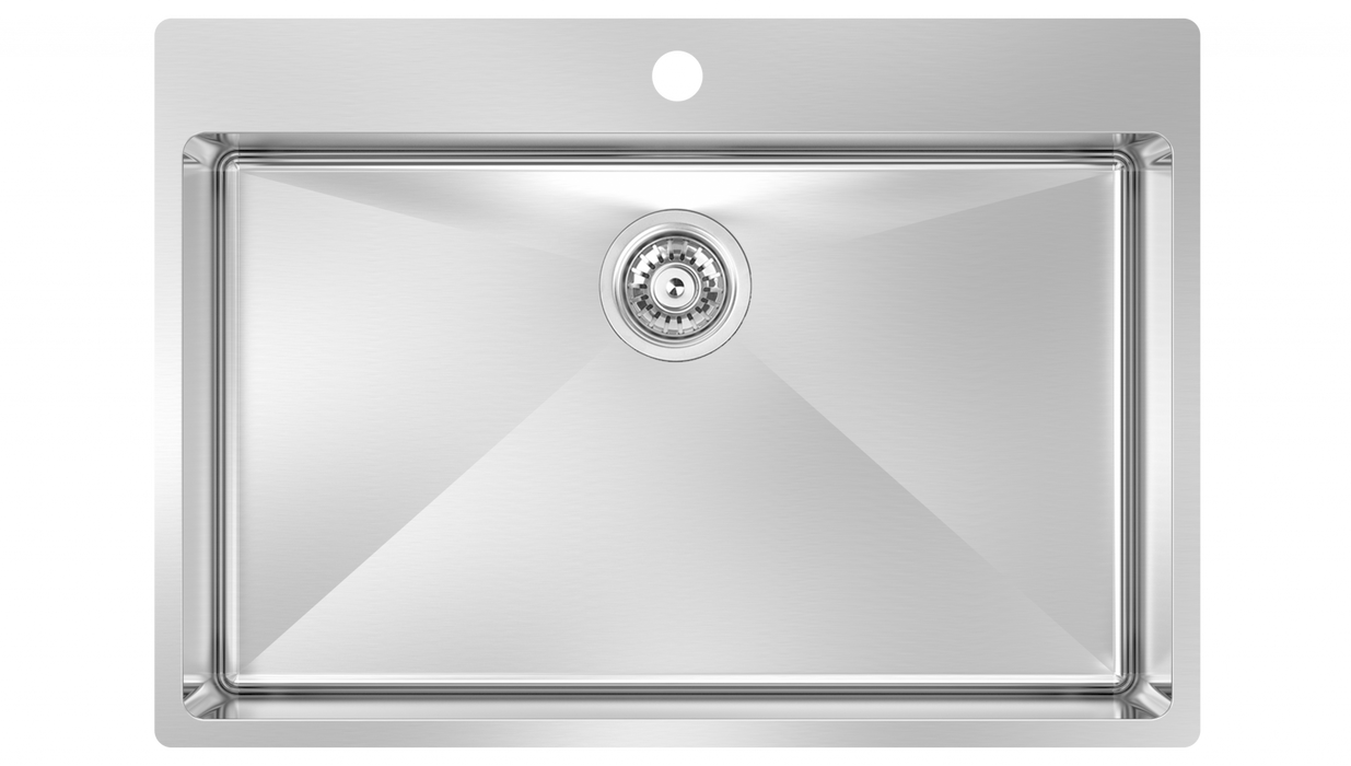 Single Top-mount Kitchen Sink Montego Collection