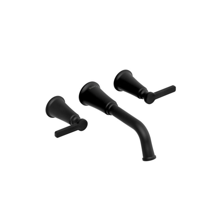 Robinet de bain mural Noir Collection Momenti