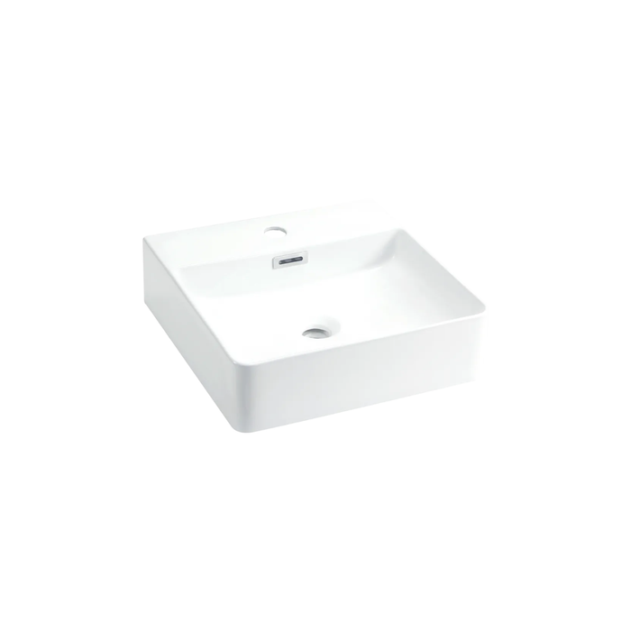Square porcelain vessel sink O B16 Collection