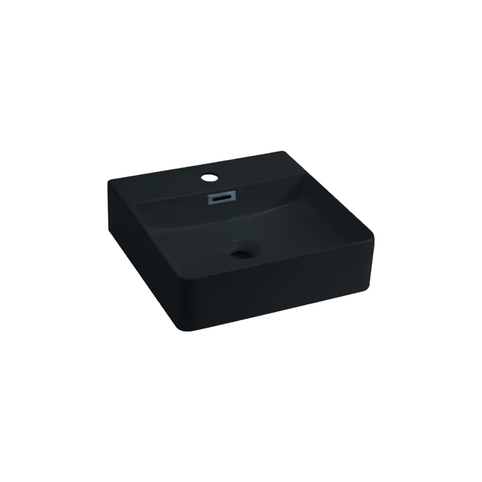 Square porcelain vessel sink O B16 Collection