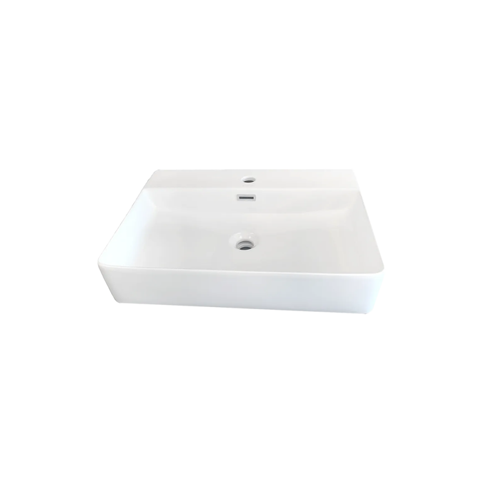 Rectangular porcelain sink O B20 Collection
