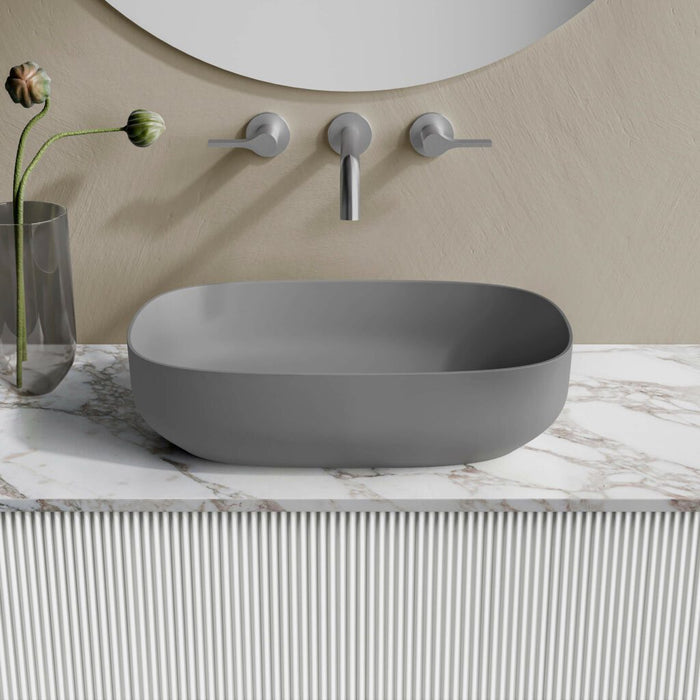 Lavabo Rectangulaire arrondi Collection Onda