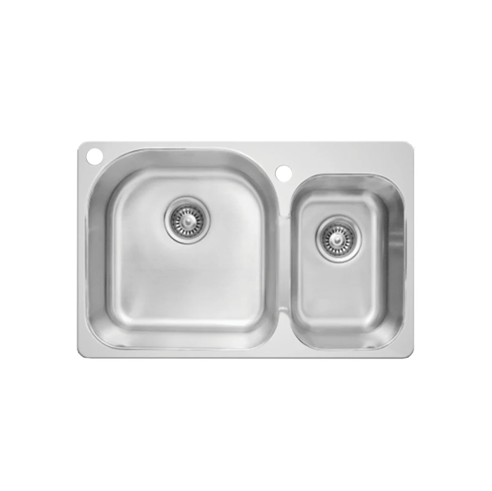 Évier de cuisine Double 31 5/8 x 20 5/8 x 7 Collection Oslo