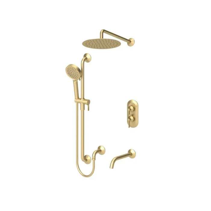 Ensemble Robinet de bain/douche thermostatique 3 voies Collection Paloma