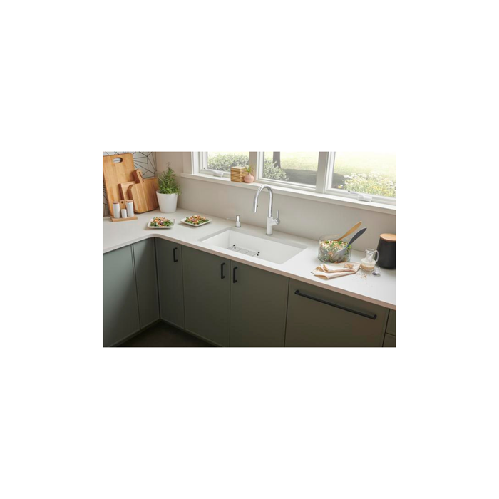 Évier de cuisine Blanco PRECIS 30 sous plan à cuve simple en SILGRANIT