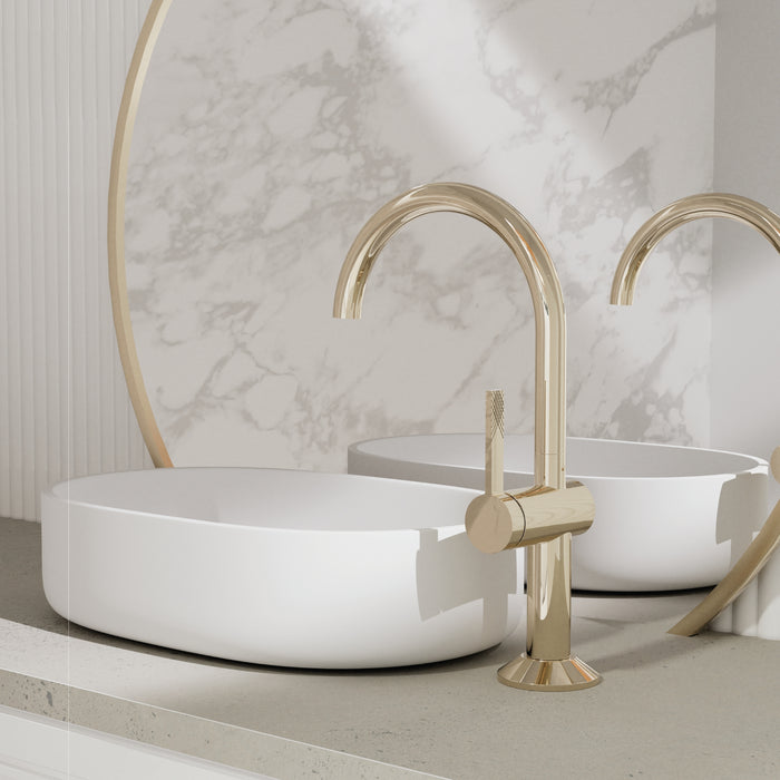 Robinet de lavabo monotrou avec drain Collection Paloma