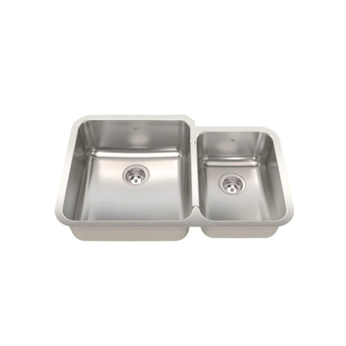 Évier de cuisine double sous plan 33" x 22"