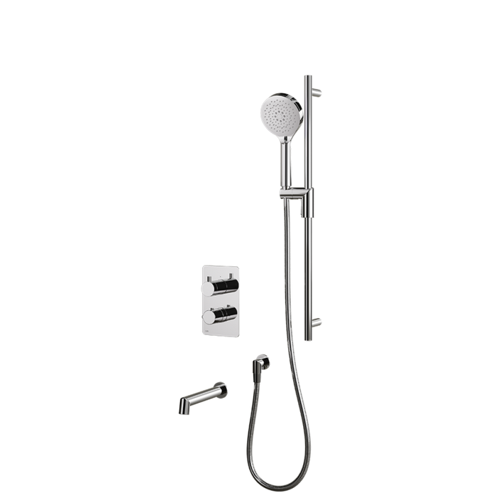 Ensemble de robinets bain/douche thermostatique 1/2" Collection Moon