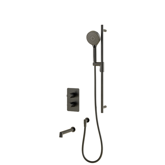 Ensemble de robinets bain/douche thermostatique 1/2" Collection Moon