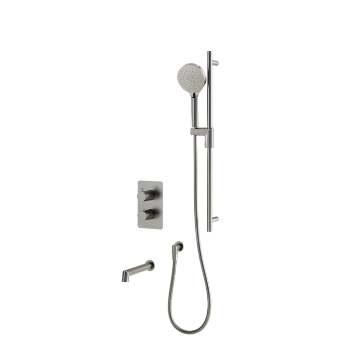 Ensemble de robinets bain/douche thermostatique 1/2" Collection Moon