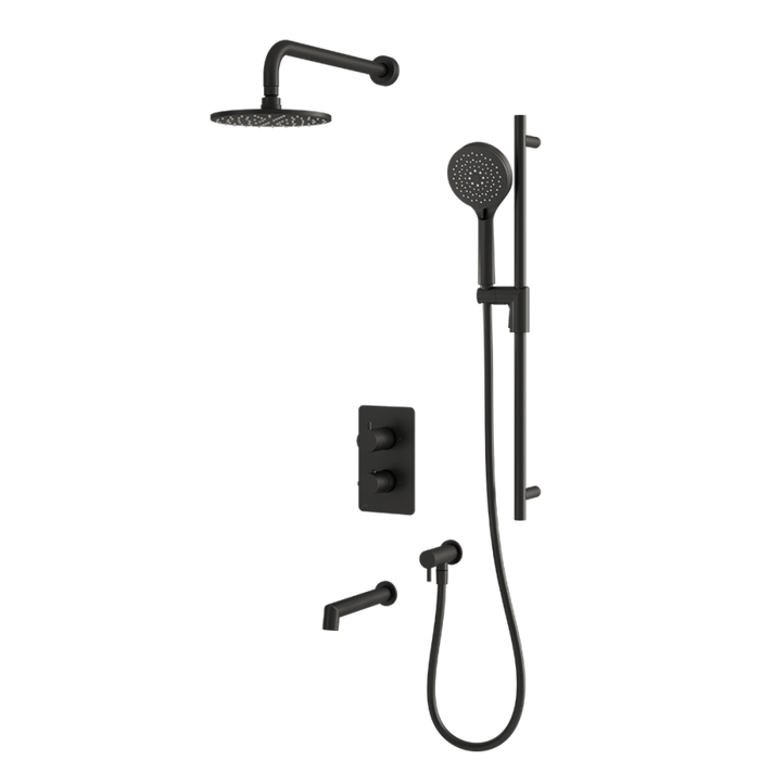 Ensemble de bain/douche thermostatique 1/2" Collection Moon